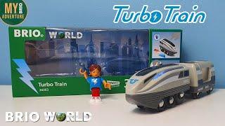 Turbo Time - BRIO Turbo Train 36003