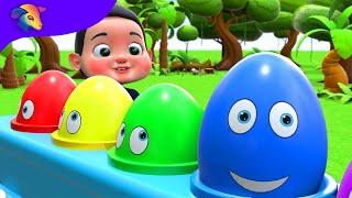 Surprise Eggs Kids Song | BluLoo Nursery Rhymes & Kids Songs