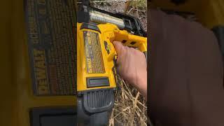 Dewalt cordless fence stapler doing it’s thing #shooting #dewalt #fencing