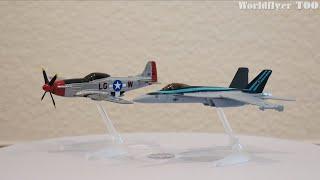 Top Gun Maverick - Corgi Diecast F/A-18E and P-51D ("Top Gun Anthem" + "Danger Zone")