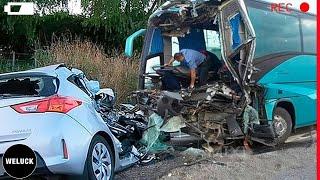 45 Tragic Moments Of Shocking And Devastating Car Crashes Got Instant Karma | Idiots In Cars!