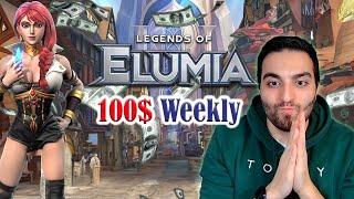 Legends of Elumia: Your Guide to Earning $100/Week in This RPG!  (Altyazili)