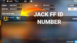 Jack ff Id number Jack no jack ff free fire I'd #shorts #jackff #gwreeju