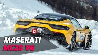 Watch Maserati's MC20 V6 Supercar Snow Drift