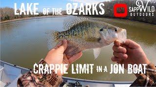 Spring Crappie Fishing | Jon Boat | ACC Crappie Stix