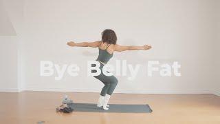 15 min Barre & Pilates combo. Melt your belly fat and build a stronger core!