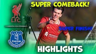 Liverpool u18 vs Everton u18 | u18 Premier League | Highlights 30-11-2024