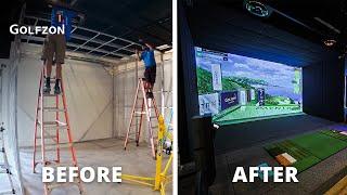 Building a Virtual Golf Facility from Start to Finish | Lakeville Links x Strongwood Sports