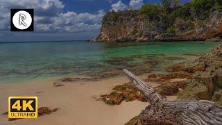 Ocean Waves | Macao Beach 4K - Punta Cana, Dominican Republic - Caribbean Sea 4K