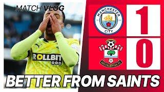 HAALAND SINKS SAINTS! THE CHAMPIONS EDGE RUSSELL MARTIN'S SOUTHAMPTON 1-0 | Match Vlog