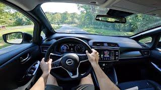 2024 Nissan Leaf SV Plus | POV Walkaround and Test Drive ASMR