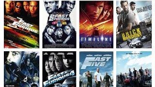 Paul Walker (Brian O'Conner) all movie list (1986 - 2015)