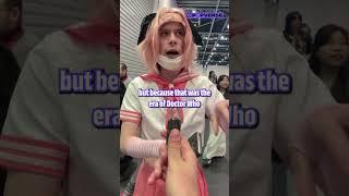 Cosplayers at MCM Comic Con London reveal who is their favorite Doctor Who #shorts