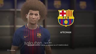 BECOME A LEGEND AFROMAN PES 2018 PS4 BY PES FANS FOREVER BLOG