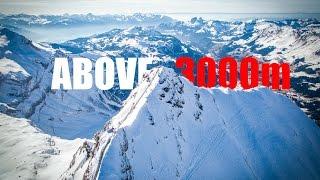 Above 3000m (Aerial Video of Glacier 3000 on swiss alps in 4k )