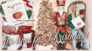  IT'S TIME FOR CHRISTMAS | CHRISTMAS DECOR planning + prep 2024 | Getting ready for Christmas!