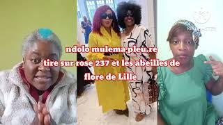 ndolo mulena pleu.re tire sur rose 237 et les abeilles de flore de Lille sur Catherine chou