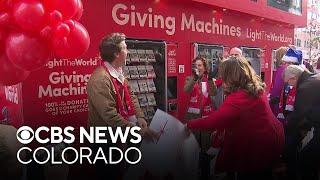 Giving machines make donations to Colorado charities easier