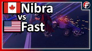 Nibra vs Fast | CAN vs USA | Rocket League 1v1