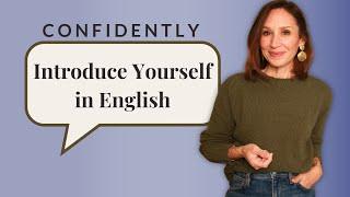 The Right Grammar for English Introductions | Meeting Someone New