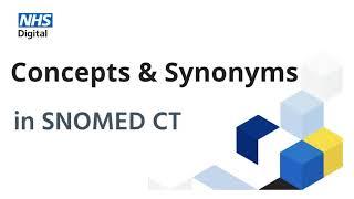 SNOMED CT tutorial: Concepts and synonyms | NHS Digital