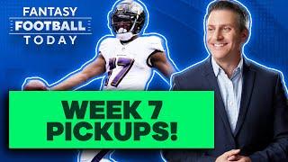 Fantasy Week 7: TOP 3 Waiver Wire Priorities at EACH Position! | 2022 Fantasy Football Advice