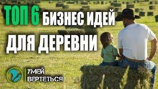 ТОП 6 Бизнес идеи для села и деревни  Как заработать в деревне