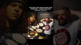 HOW TO PLAY TERRITORY ON DRUMS - 100% as recorded by IGGOR CAVALERA on Chaos AD. He approved it :)
