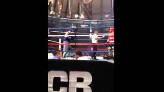 Best white collar boxing knockout ever