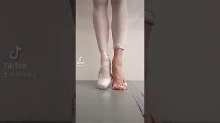 Inside the Shoe #ballerina #ballet #balletdancer #feet # #pointeshoes