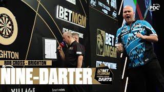 A SECOND NINE-DARTER! Rob Cross vs Nathan Aspinall - 2025 BetMGM Premier League (Brighton)