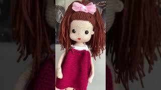 Опыт вязания кукол тоже был  #вязаныеигрушки #amigurumi #игрушкиназаказ #handmade