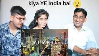 Pakistani Reacts to Mumbai, Maharashtra, India  in 4K 60FPS ULTRA HD Drone Video