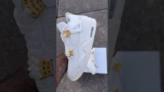 You Buying the NEW AIR JORDAN 4 Sail/Gold? #women #nike #sneakers