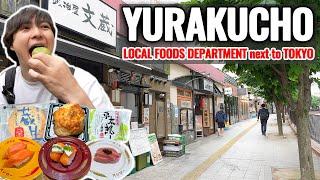 Tokyo's Largest Underground Street with Local Foods Department Yurakucho and Sushi Ep.492