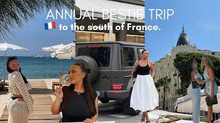 SOUTH OF FRANCE VLOG: OUR ANNUAL GIRLS TRIP! what we ate, wore and did in Cannes 