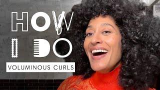 How to Get Tracee Ellis Ross' Glamorous Hairstyle by Embracing Frizz & Volume | How I Do