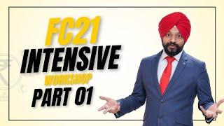 FC21 Intensive Workshop With Cash Flow Expert | CA JAGMOHAN SINGH | Part 1