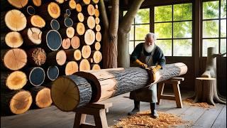 Unbelievable Creativity if U Don't Watch/ Going Crazy Over the Rare Designs of 70-Year-Old Carpenter