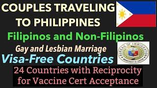 PHILIPPINES TRAVEL UPDATE | LATEST RULES FOR COUPLES GOING TO PHILIPPINES