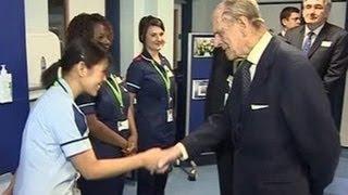 Prince Philip jokes about Filipino nurses in NHS