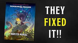 The Gamechanging D&D 2024 Monster Manual Challenge Rating Overhaul