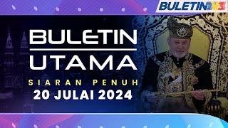 Sultan Ibrahim Bertekad Sentiasa Utamakan Rakyat | Buletin Utama, 20 Julai 2024