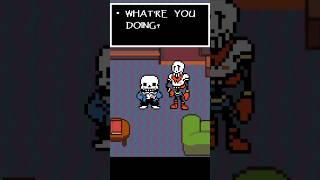 Sans and Papyrus - An #undertale #shorts