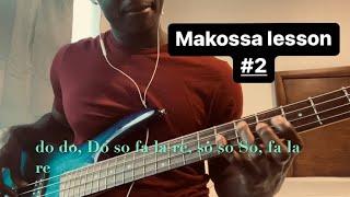 Makossa Lesson 2 (follow me dey go) 2 basslines for you. @TumiBass @BassLady