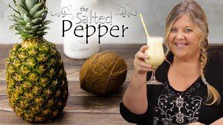 Pina Coladas in the Ninja Foodi Cold & Hot Blender