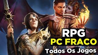 Todos os Melhores Jogos de RPG para pc fraco em um único vídeo