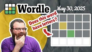 Usually words have letters, don't they? | Wordle #1441 (May 30th, 2025)