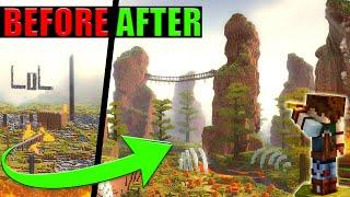 Subscribers Destroyed Minecraft Server So I Transformed It in 24 Hours!