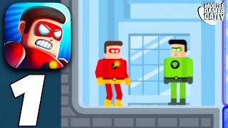 THE SUPERHERO LEAGUE - Gameplay Walkthrough Part 1 (iOS, Android)